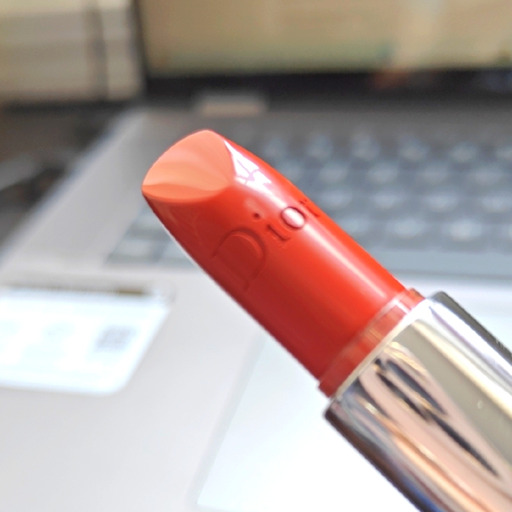 Dior Rouge Dior in 849 Rouge Cinema Satin Lipstick
